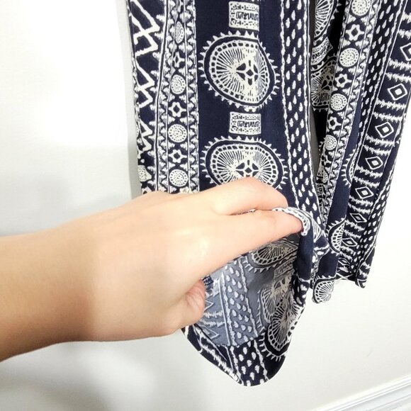 INC International Concepts | Short Sleeve Cold Shoulder Jumpsuit V-Neckline L - Picture 6 of 11